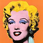 Famous Orange Paintings - Shot Orange Marilyn 1964